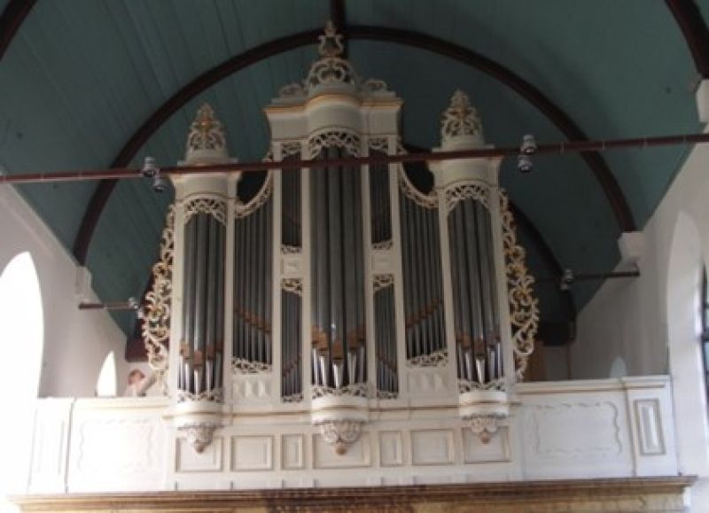 Het orgel van de kerk